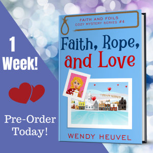 Faith and Foils Cozy Mystery Series | Wendy Heuvel